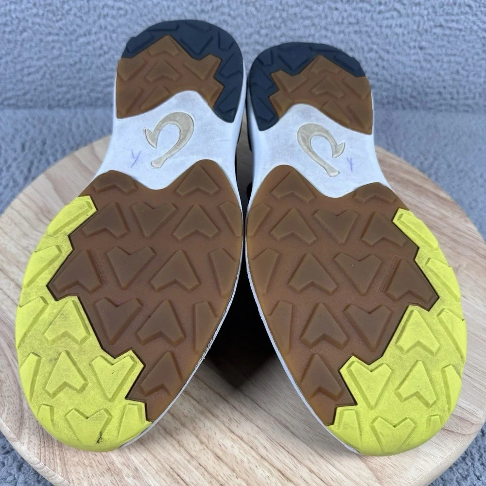 Olukai Nihoa Li Mens Size 10.5 Gray Boat Beach Comfort Lace Up Lightweight Shoes